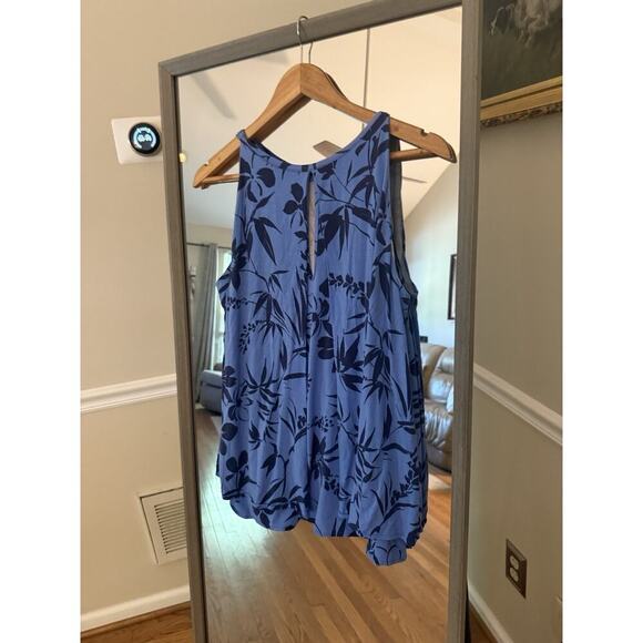 Pre-Owned Tori Richards Pink Size Medium Printed Tank Top - Picture 2 of 3